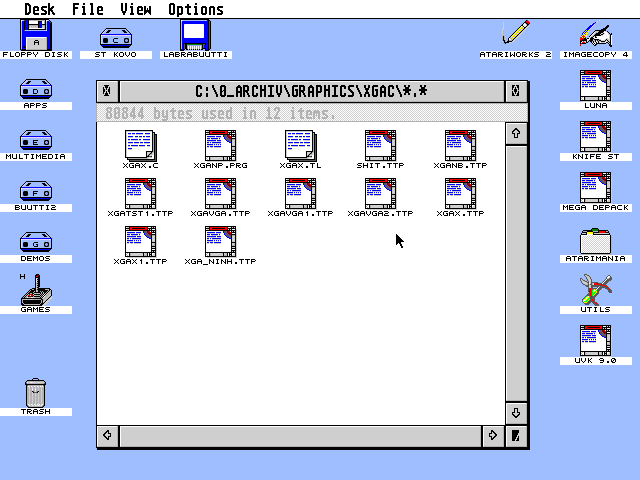 XGAC — screenshot 1